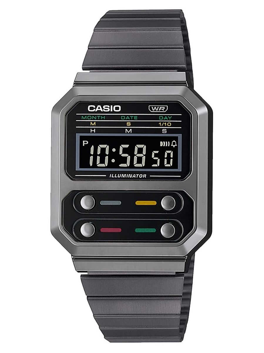 Casio A100WEGG-1AEF Unisex Watch 33 mm 3 ATM