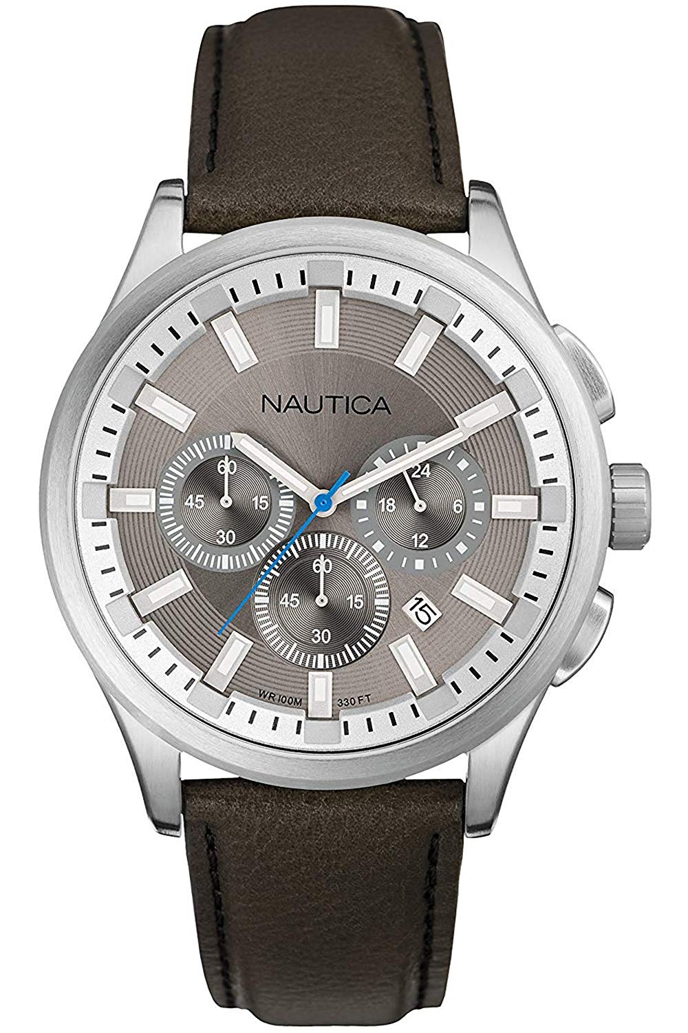 Nautica A16693G Men Watch 44mm 10 ATM