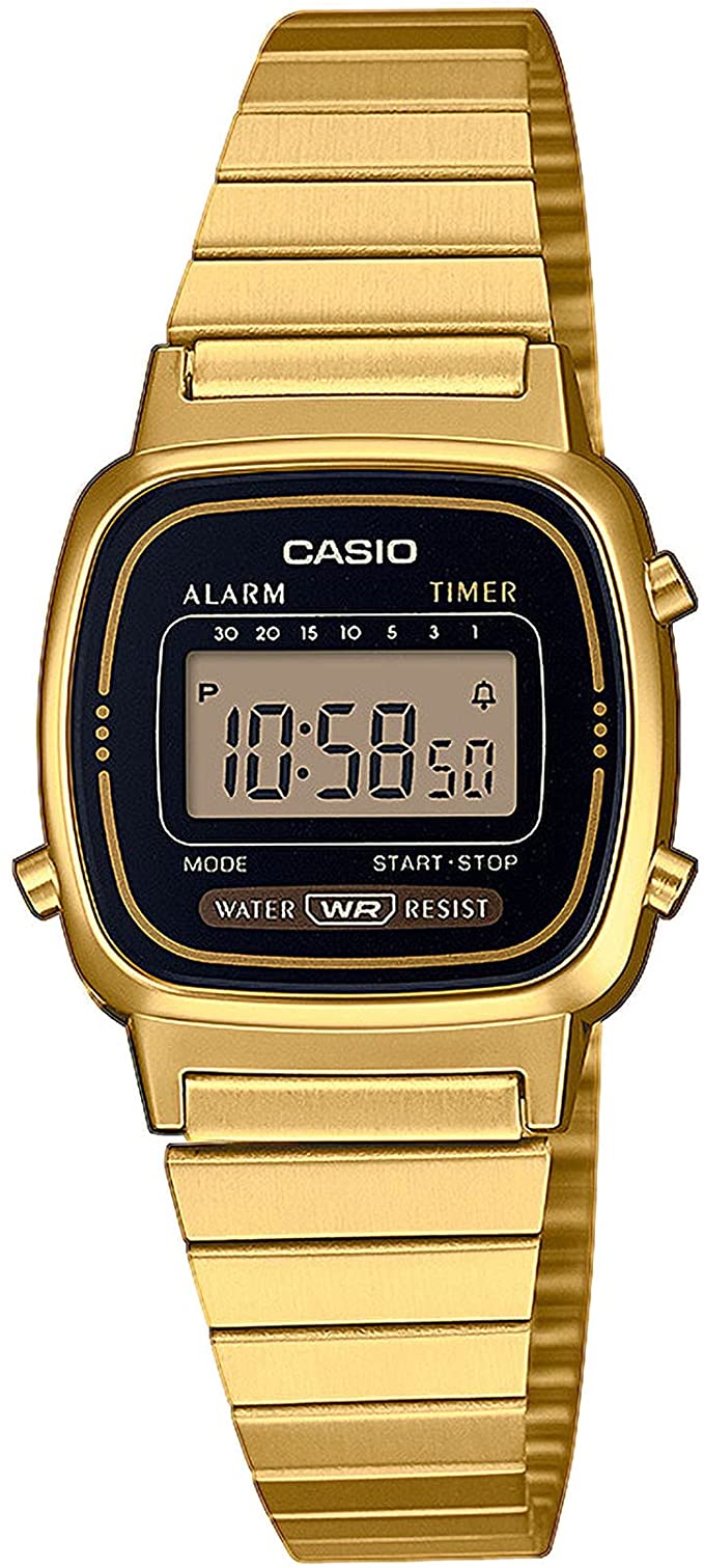 Casio LA670WGA-1 Women Watch 24mm 3ATM