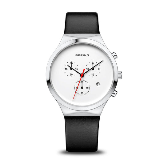 Bering 14736-404 watch for women with a white dial and stainless steel strap.