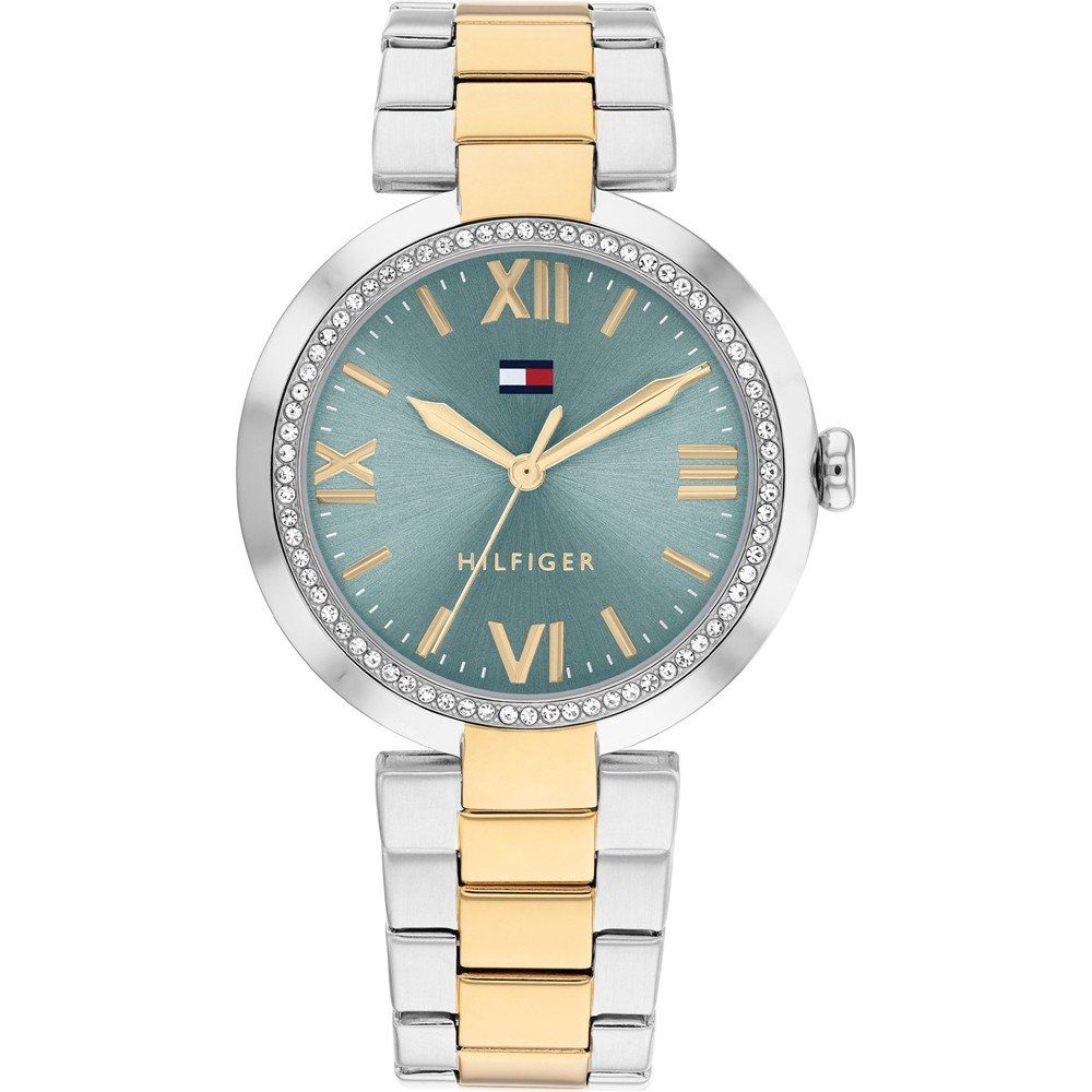 Tommy Hilfiger 1782680 watch for women with a grey dial and stainless steel strap.
