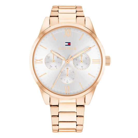 Tommy Hilfiger 1782747 watch for women with a grey dial and stainless steel strap.