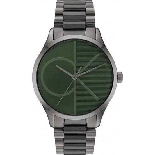 Calvin Klein 25200164 watch for man with a grey dial and stainless steel strap.