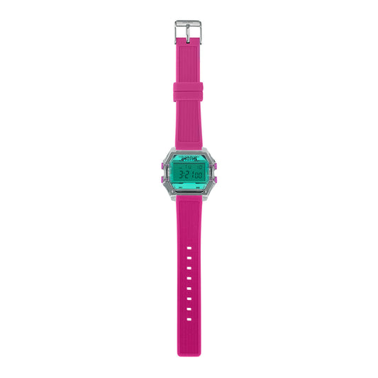 Iam IAM-KIT10 watch for woman with a green dial and silicone strap.