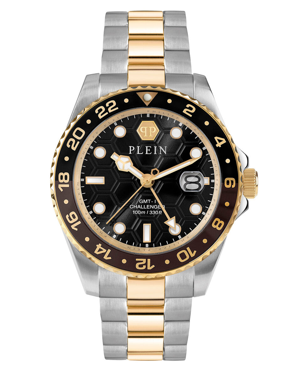 Philipp Plein PWYBA0323 watch for man with a black dial and stainless steel strap.