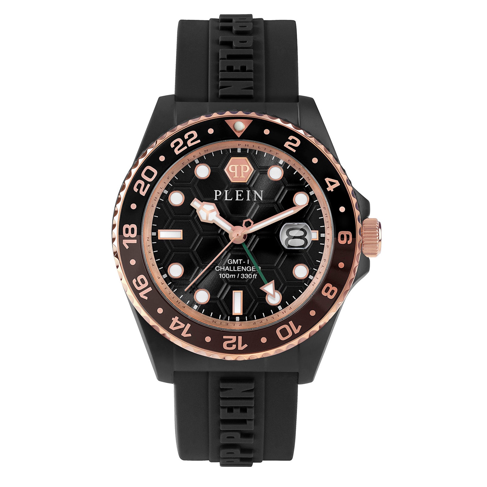 Philipp Plein PWYBA0823 watch for man with a black dial and silicone strap.