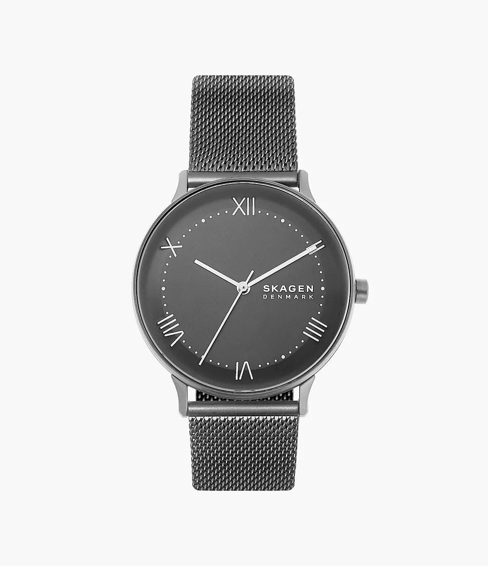 Skagen SKW6624 watch for man with a grey dial and stainless steel strap.