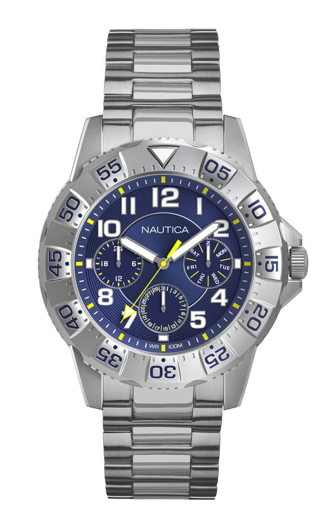 Nautica NAD16552G Men Watch 44mm 10 ATM