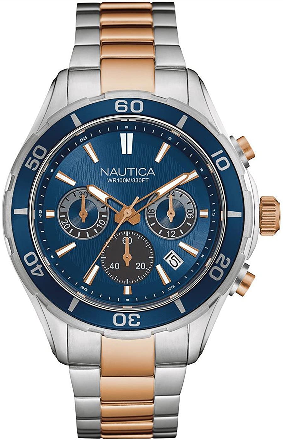 Nautica NAD21508G Men Watch 44mm 10 ATM